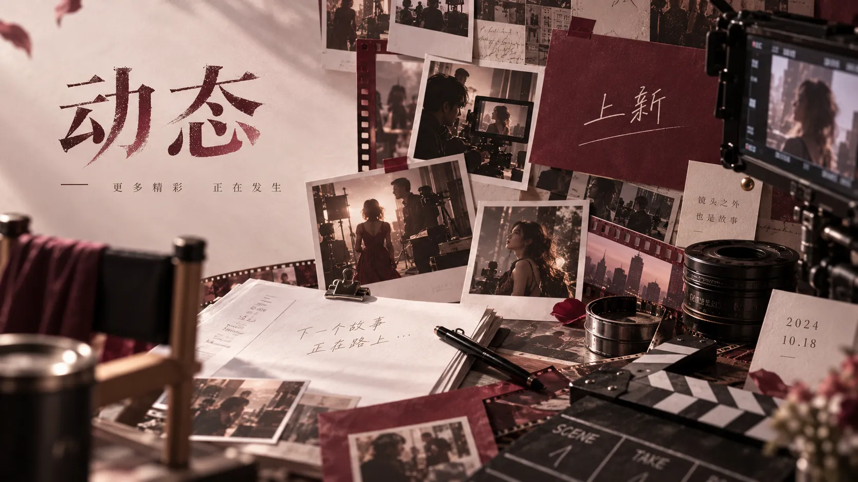 沿海公交终点站与海岸构成的短剧画面
